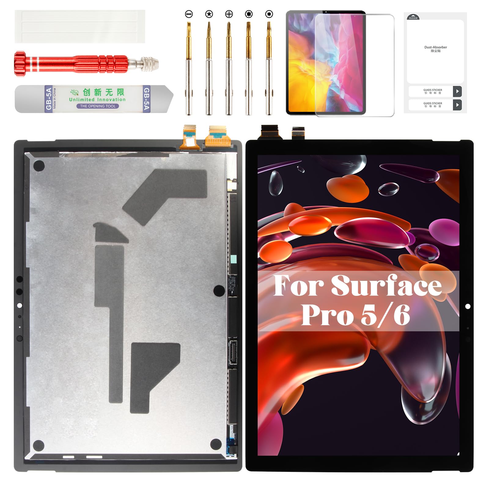 Microsoft Surface Pro 6 1796 タッチスクリーン対応 Amazon.com: LCDOLED Replacement for Microsoft Surface Pro 6 1796